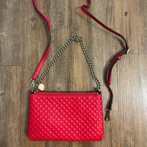 Like New Nine West Red Crossbody Purse